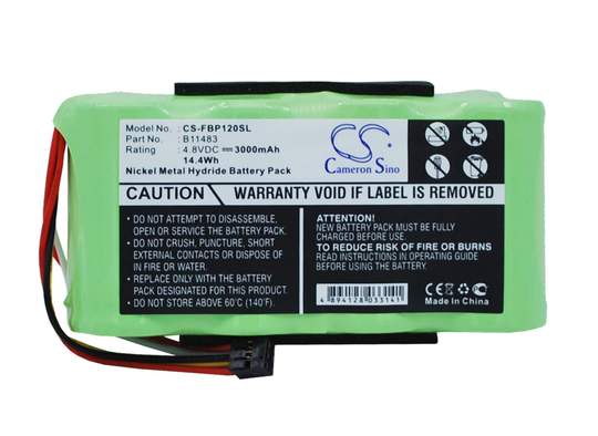 Fluke Fluke 123 ( Firmware below V2. Fluke 123S ( Firmware below V2 Fluke 43 Power Quality Analyze akku 3000mAh