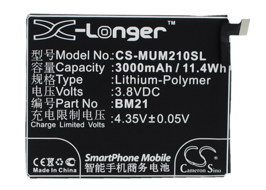 Xiaomi Libra Mi Note Mi5 akku 3000 mAh