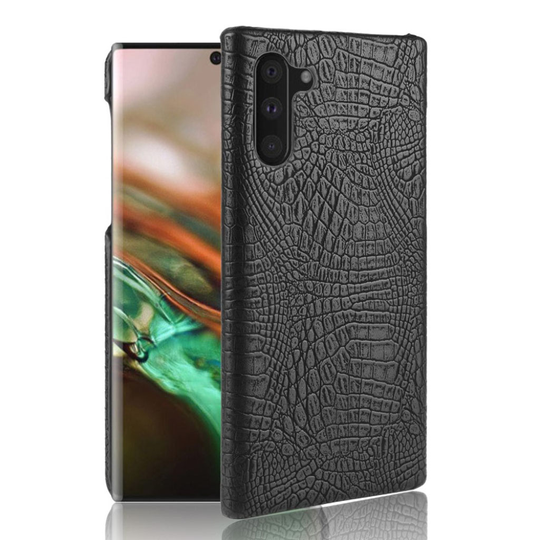 Croco Samsung Galaxy Note 10 kuoret - Musta