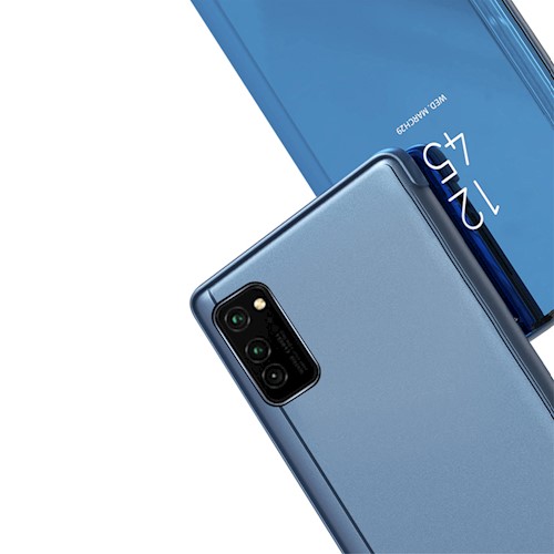 Smart Clear View suojakotelo Samsung Galaxy A20e sininen