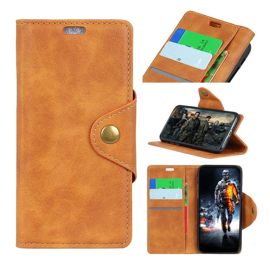 Alpha Samsung Galaxy S10 Plus kotelot - Ruskea