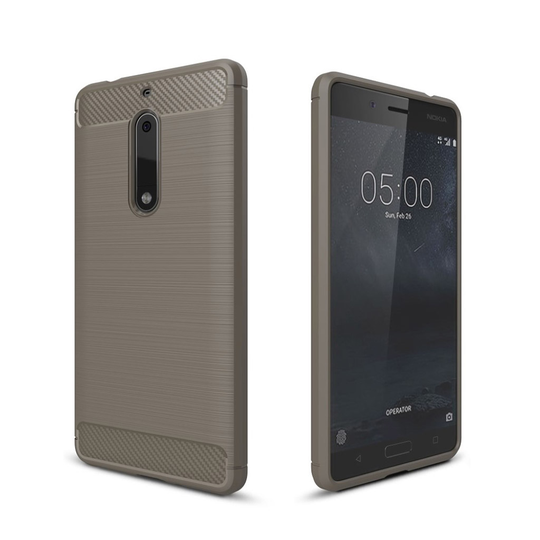 Nokia 5 moderni suojakuori - Harmaa