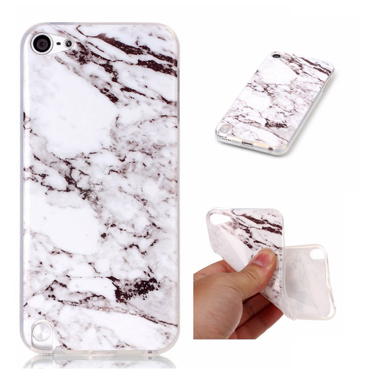Marble iPod Touch (2019) kuoret - Valkoinen