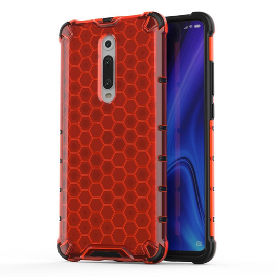 Bofink Honeycomb Xiaomi Redmi K20 Pro kuoret - Punainen