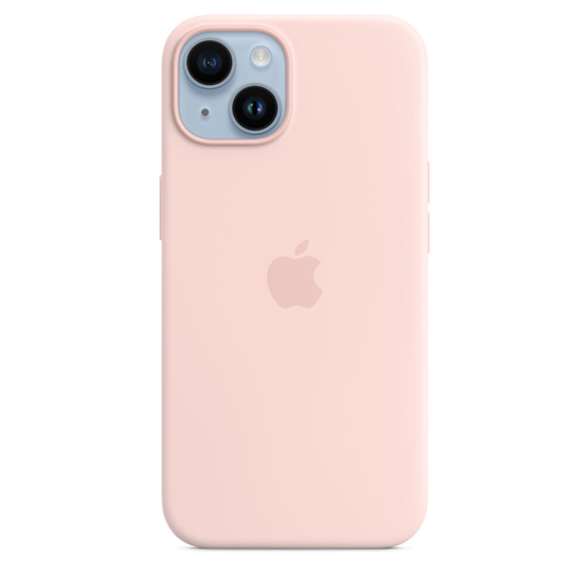 APPLE IPhone 14 Sil Case MgS Chalk Pink