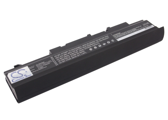 Toshiba Satellite E200 ja Satellite E205 akku 4400 mAh - Musta