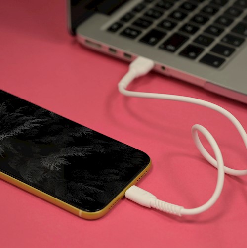 Maxlife MXUC-04 USB - Lightning Kaapeli 1m 3A - Vihreä