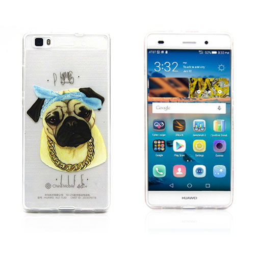 Westergaard Huawei Ascend P8 Lite Kuori - Hauska Mopsi Jolla On Kaulakoru