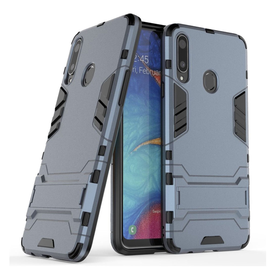 Cool Guard Samsung Galaxy A20s kuoret - Tummansininen