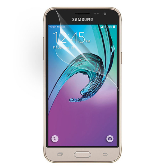 5-pack Erittäin Kirkas LCD Näytön Suojakalvo Samsung Galaxy J3 (2016) Puhelimelle