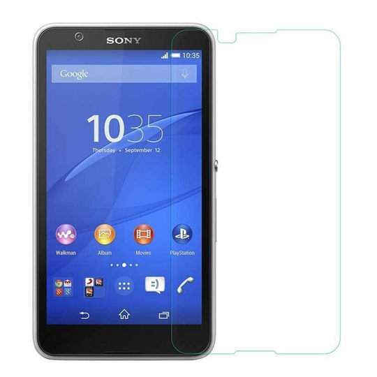 Sony Xperia E4 Screen Cover in Hardened Glass
