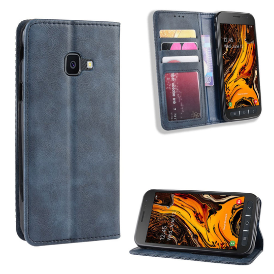 Bofink Vintage Samsung Galaxy Xcover 4S kotelot - Sininen