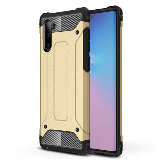 Armour Guard Samsung Galaxy Note 10 kuoret - Kulta