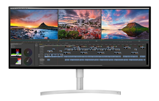 LG 34WK95U-W 34" 5120 X 2160 WUHD IPS HAS HDMI/DP THUNDERBOLT PD 85W