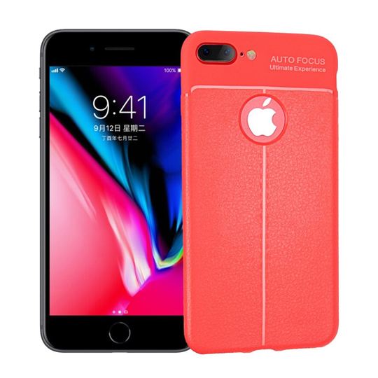 ANGIBABE iPhone X trendikäs suojakuori - Punainen