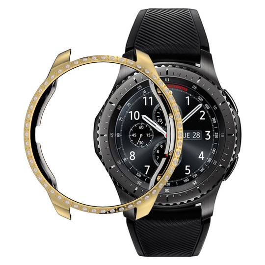Samsung Galaxy Watch (42mm) rhinestone décor frame - Gold