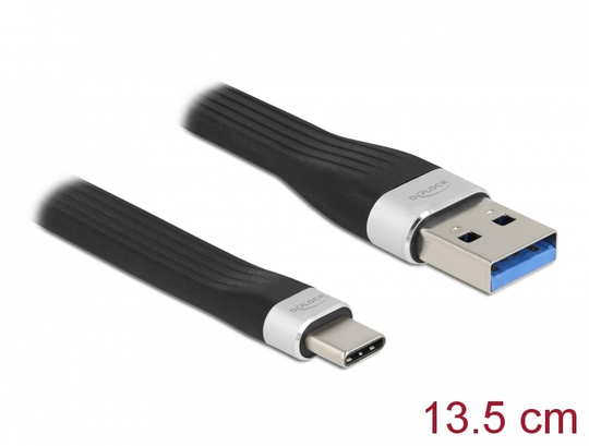 This USB Cable By Delock Enables The Connection Between A Device With A USB Type-C Connector And A P