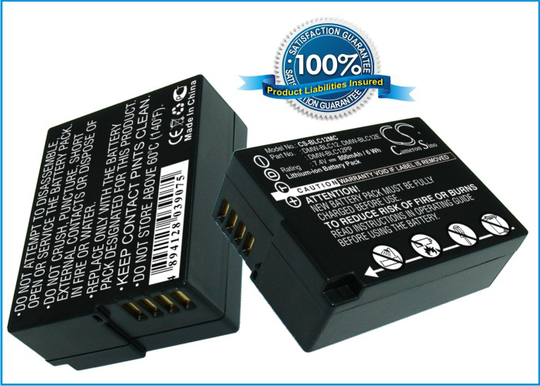 Panasonic DMW-BLC12 DMW-BLC12E DMW-BLC12PP akku - 800 mAh