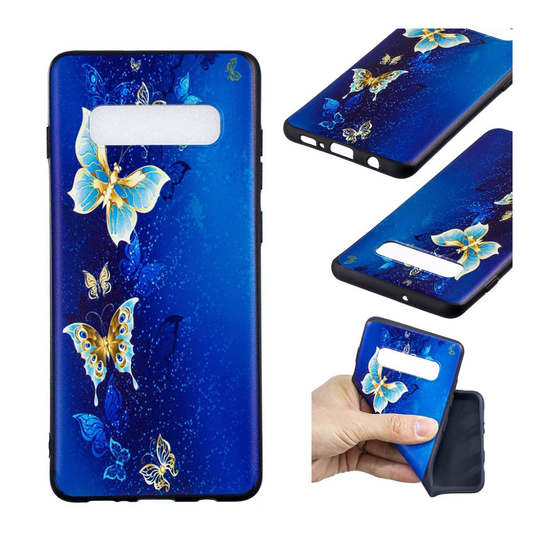 Samsung Galaxy S10 Plus printtikuosi suojakotelo - Perhonen