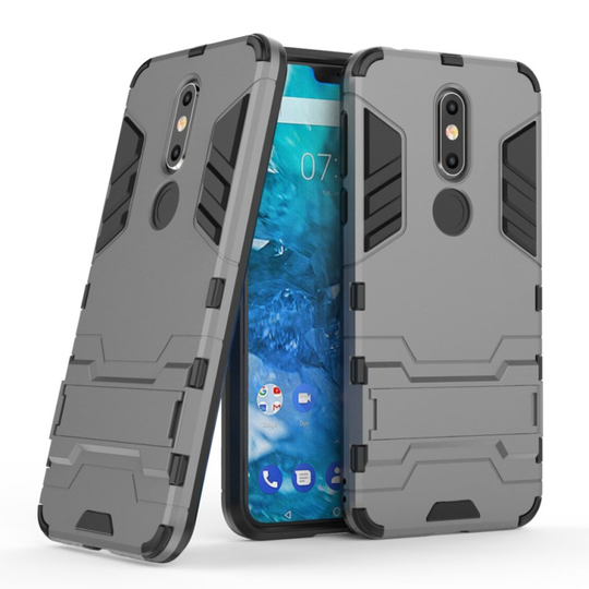 Cool Guard Nokia 7.1 kuoret - Harmaa
