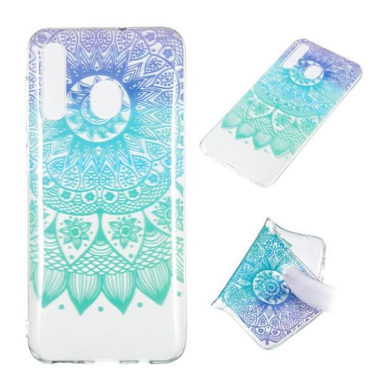 Samsung Galaxy A50 kuosi suojakotelo - Mandala Kukka