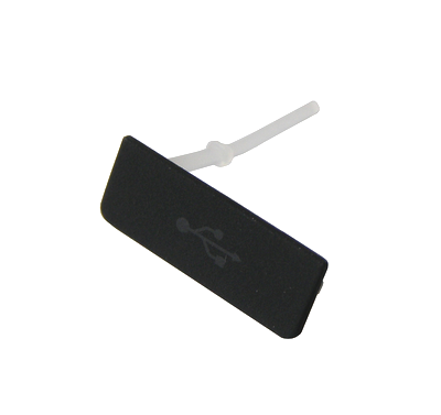 USB kansi Sony ST27i Xperia Go - musta