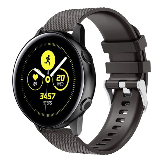 Samsung Galaxy Watch Active silicone watch band - Black