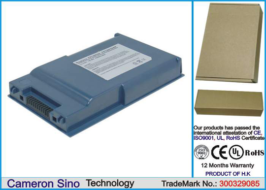 Fujitsu Lifebook S2000 Lifebook S2010 Lifebook S2020 akku 4400mAh