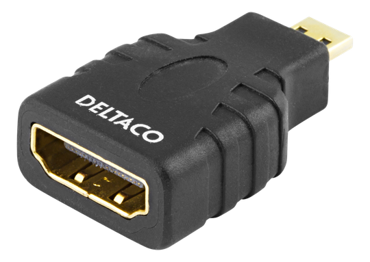 HDMI - Micro HDMI Adapter, 4K UHD 30Hz, Black