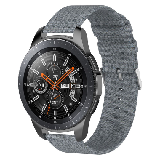 Samsung Galaxy Watch (46mm) Tyylikäs nailoni kangas vaihdettava kellon ranneke - Vihreä
