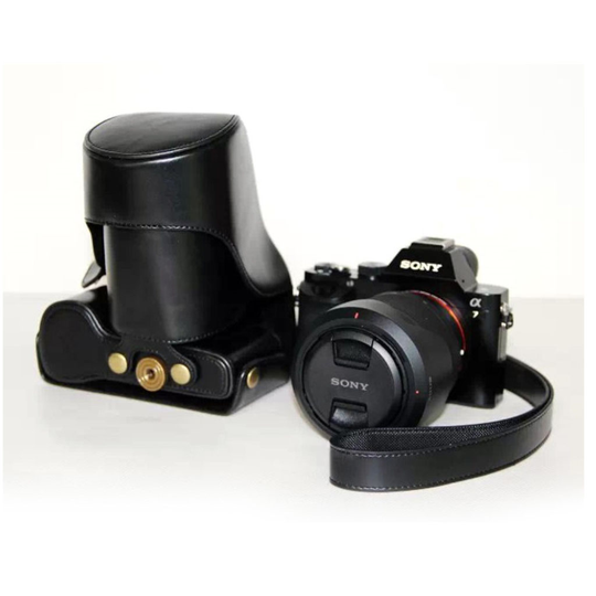 Sony Alpha a7R retrotyylinen kamerakotelo - Musta