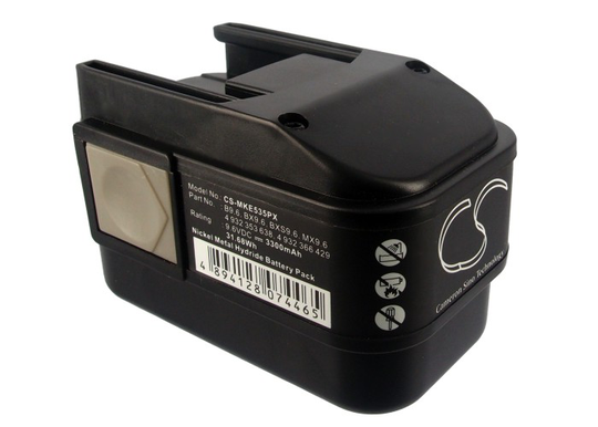 Milwaukee 535 Ni-MH 9 6 V akku 3300 mAh