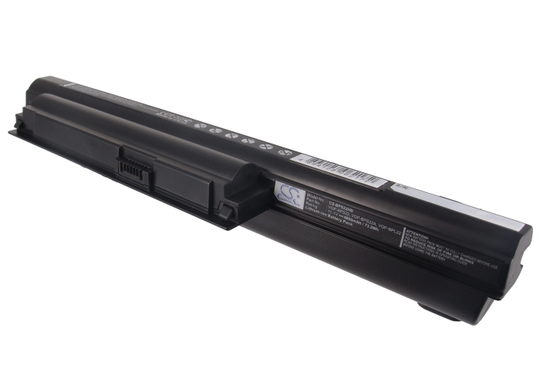 Sony VAIO VGP-BPS22 ja VGP-BPL22 akku 6600 mAh - Musta
