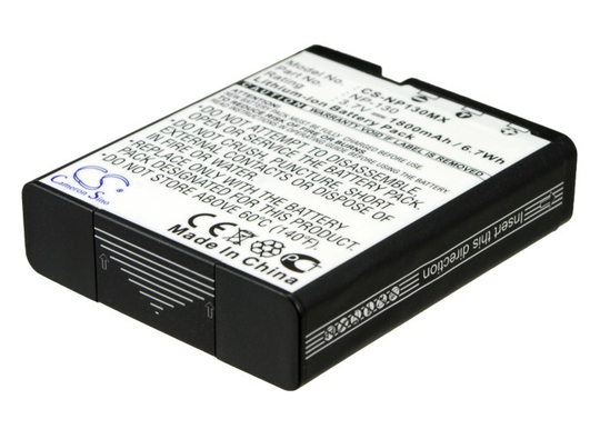 Casio NP-130 yhteensopiva akku - 1800 mAh
