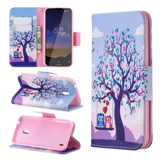 Wonderland Nokia 2.2 kotelot - Puu ja pöllöt