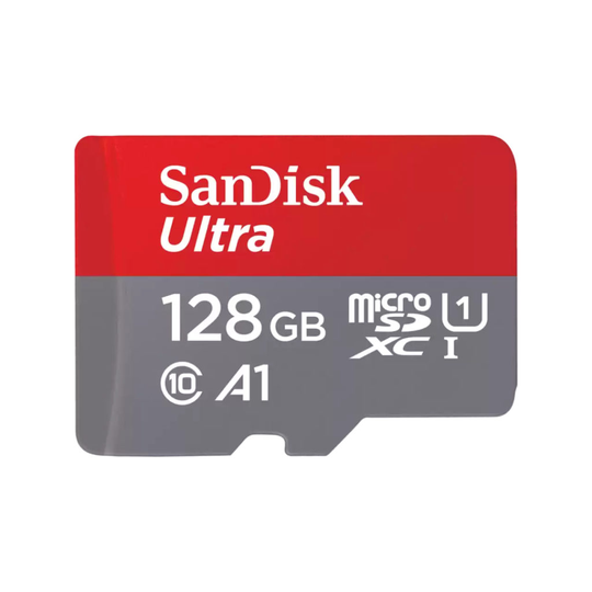 128GB Ultra MicroSDXC 140MB/s+SD Adapter