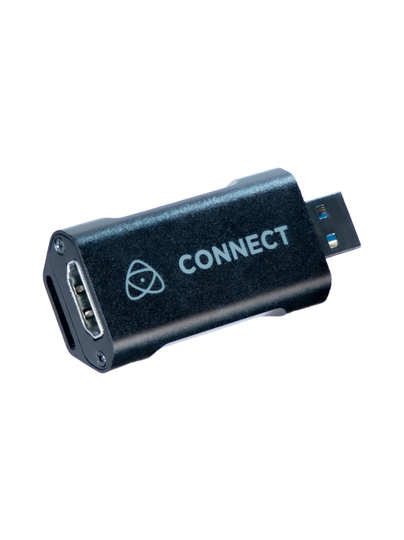 Atomos connect 2 hdmi usb streaming stick -videostriimaus adapteri