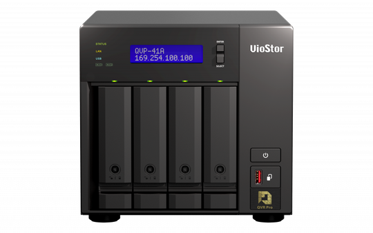 QNAP QVP-41A Surveillance NAS 8ch G5400T