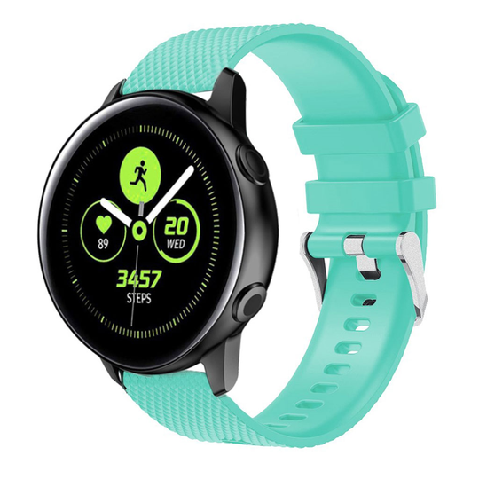 Samsung Galaxy Watch Active silivone watch band - Baby Blue