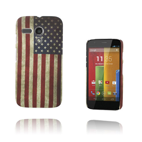 Valentine (USA Lippu) Motorola Moto G Suoja