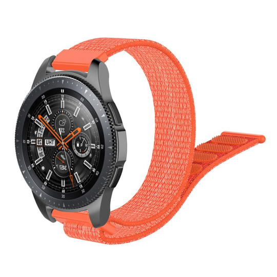 Samsung Galaxy Watch (46mm) 22mm nylon watch band - Orange