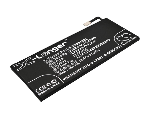 ZTE Nubia My Prague NX513J akku 2200 mAh