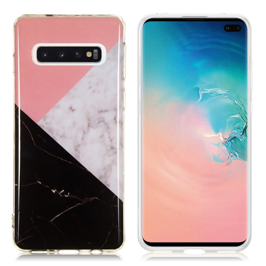 Samsung Galaxy S10 marmori kuosi pehmeä Suojakotelo - Malli H