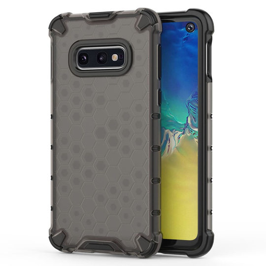 Bofink Honeycomb Samsung Galaxy S10e kuoret - Musta