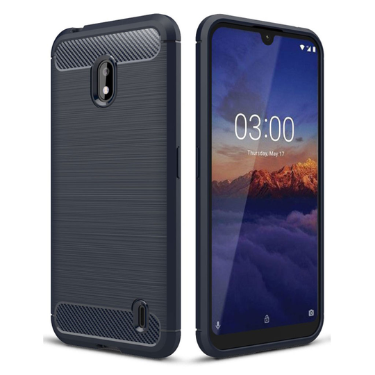 Carbon Flex Nokia 2.2 kuoret - Tummansininen