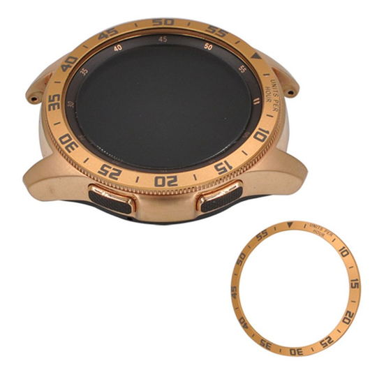 Samsung Galaxy Watch (46mm) stylish bezel - Gold