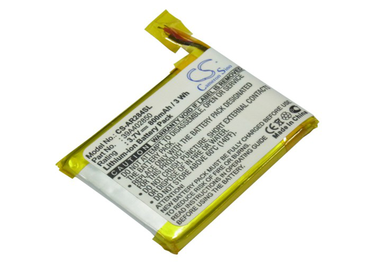 Archos 28 Internet Tablet 8100 MP3-Soittimen Akku