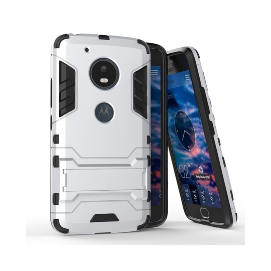 Motorola Moto G5 eleganttinen suojakuori - Hopea
