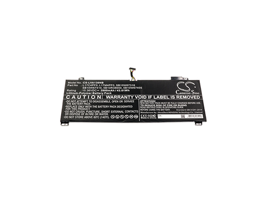 Lenovo Xiaoxin Air 13 Notebook yhteensopiva akku 2800mAh