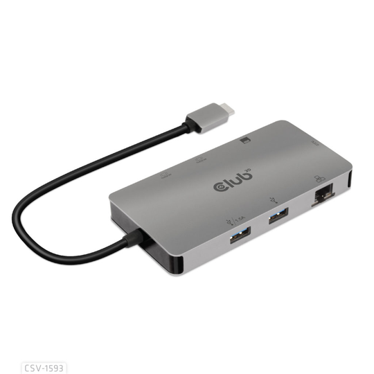 CLUB 3D USB 3.2 GEN1 TYPE-C 8 IN 1 HUB